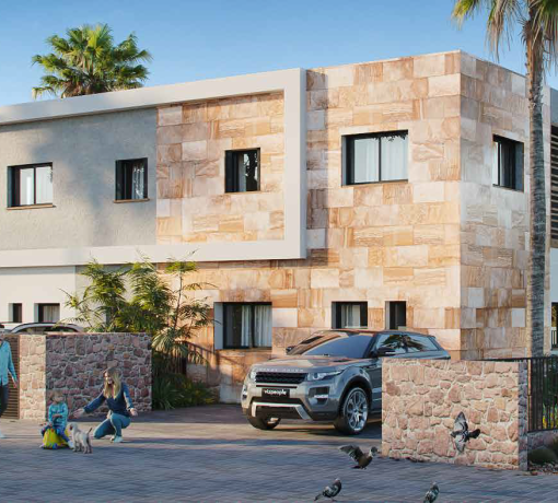 וילה כניסה וחנייה