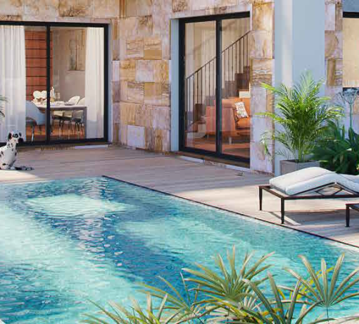 וילה פרונט בריכה פנורמה