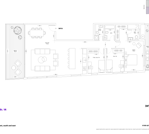 קומה שישית דירה מספר 14