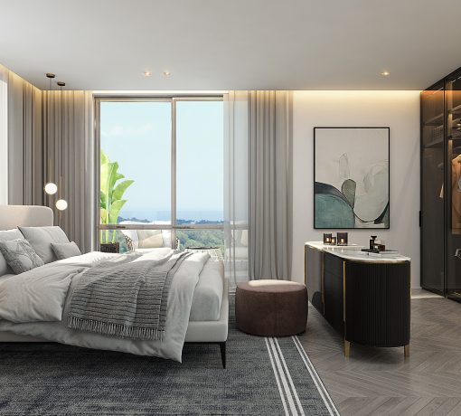 תמונה רחבה חדר שינה